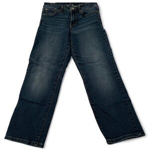 Chaps Mid Rise Straight Blue Jeans